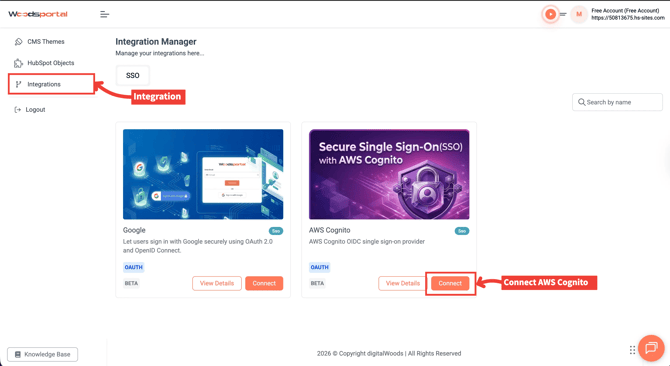 Integration Manager — Integrations and Connect
